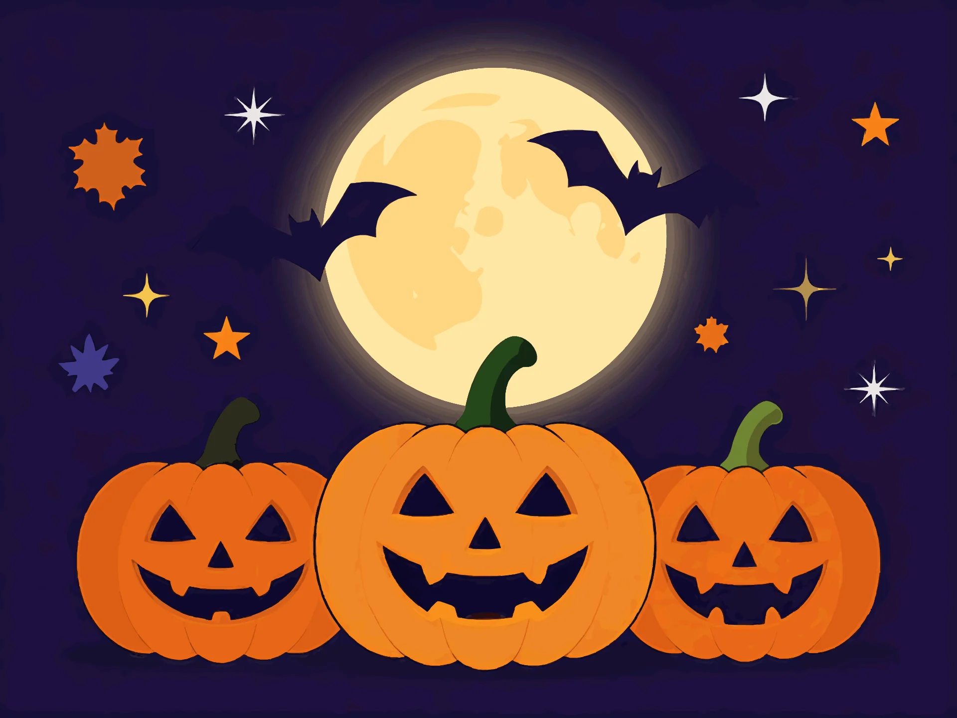 Halloween card — festive style