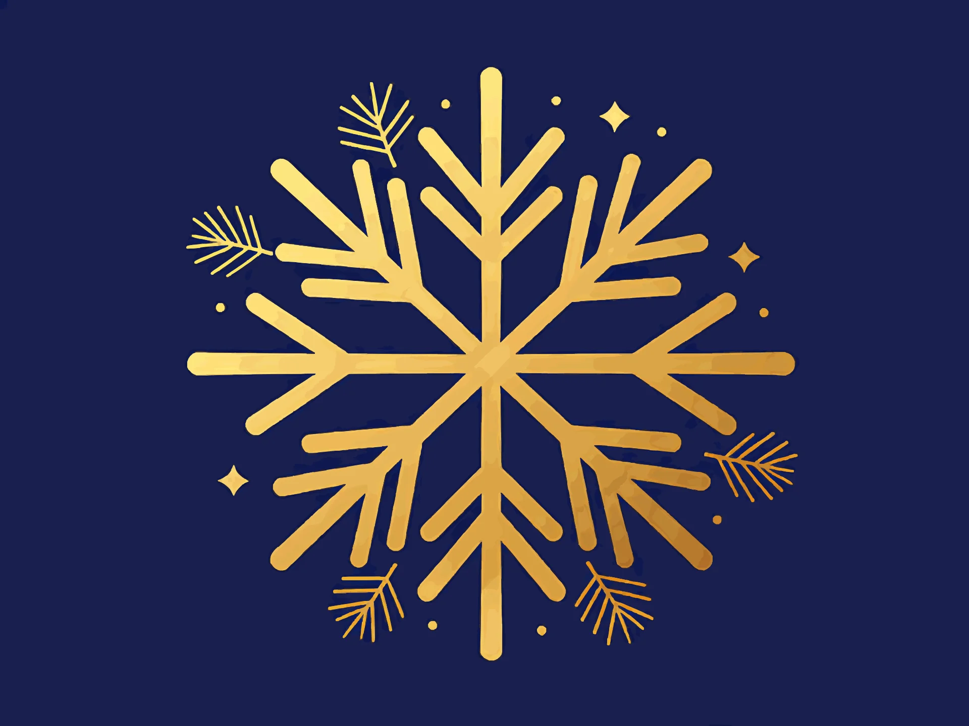 Festas card — elegant style