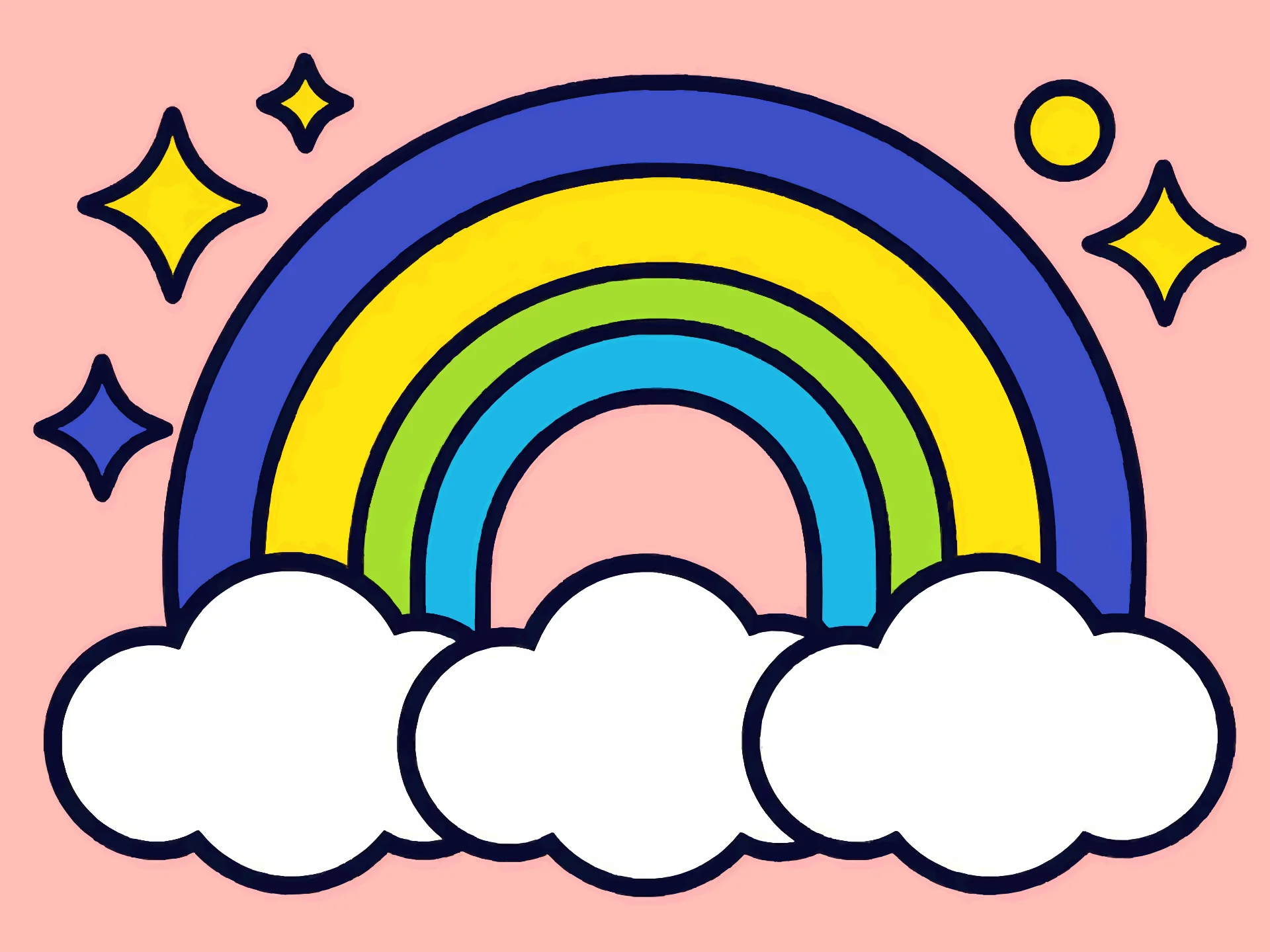 Bebê Novo card — playful style