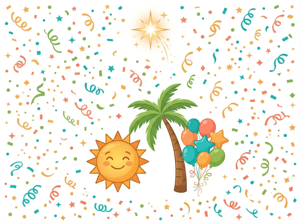 تقاعد card — festive style
