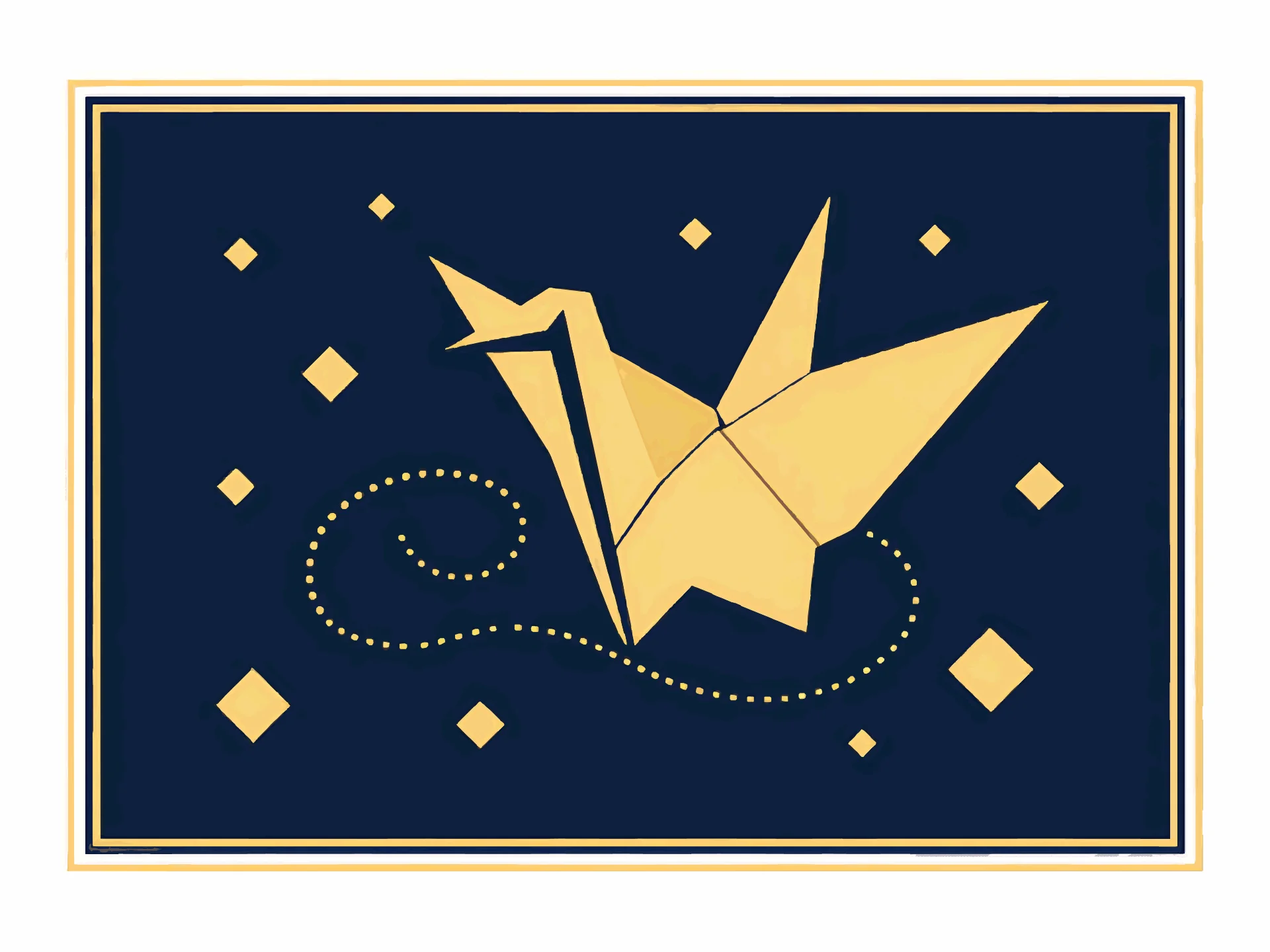 Pensando em Você card — elegant style