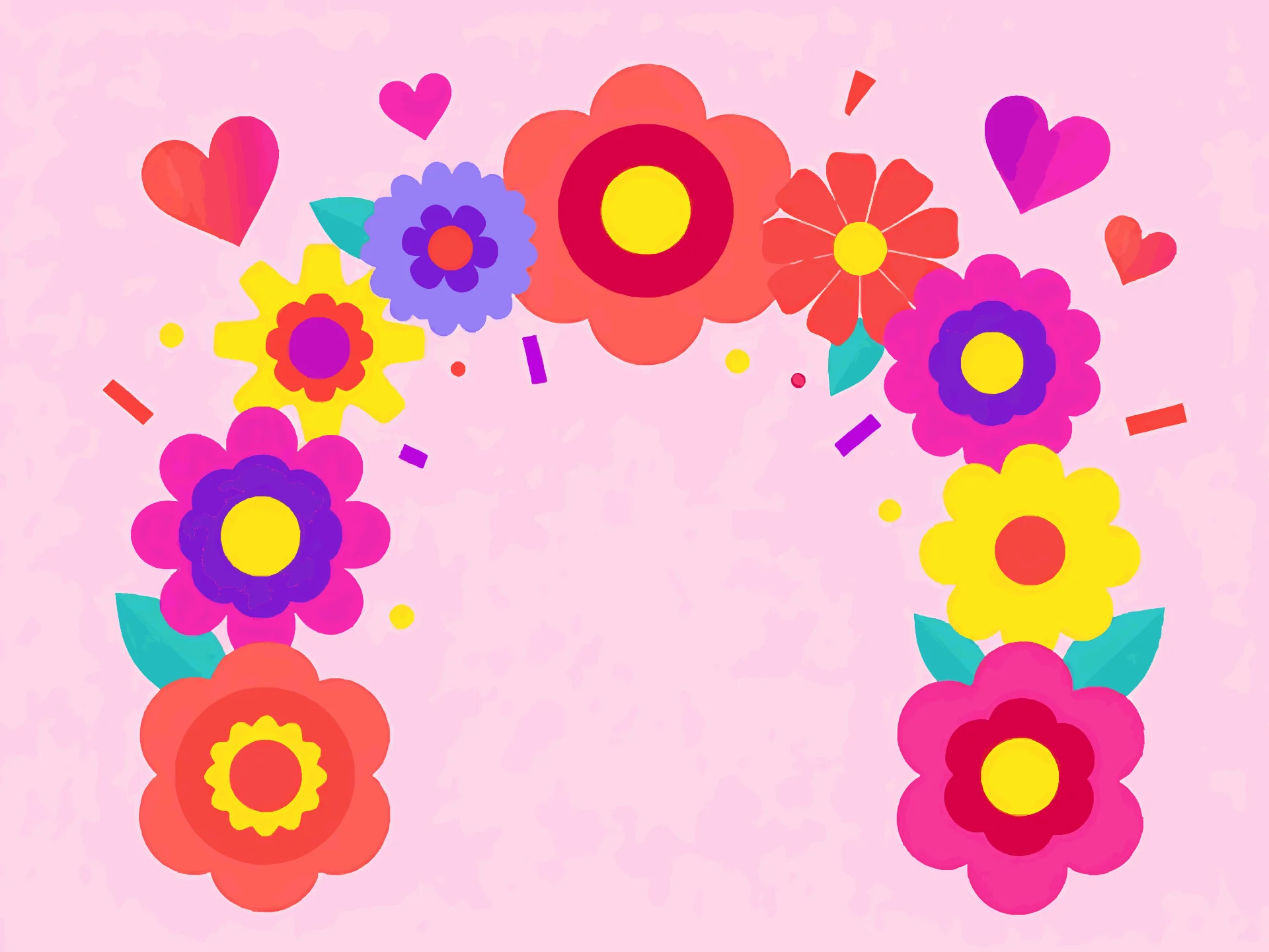 Casamento card — playful style
